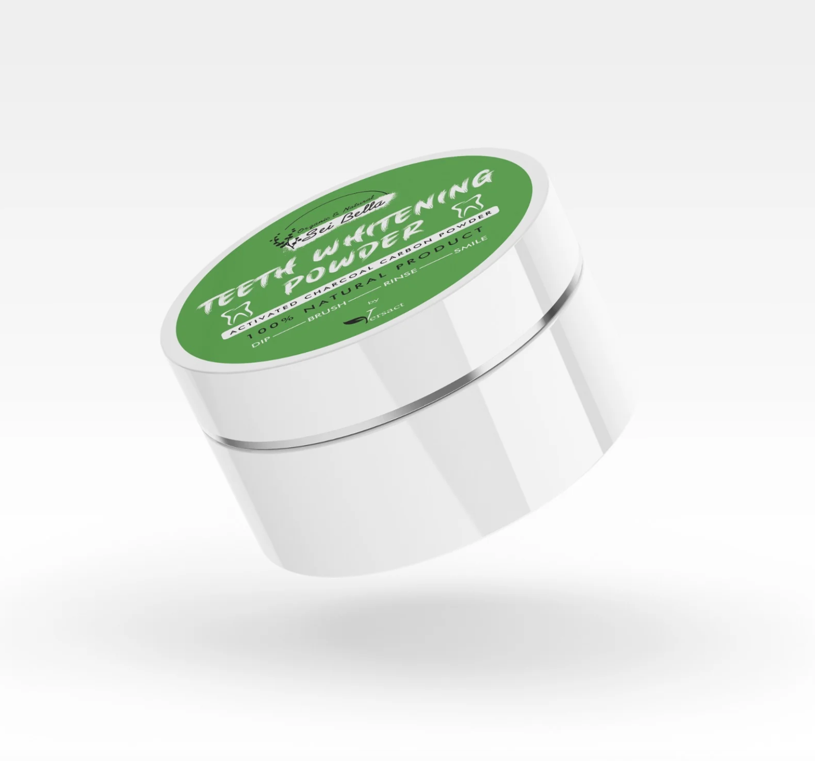 Teeth Whitening Powder | Activated Charcoal | Sei Bella Organic and Natural - Image 3